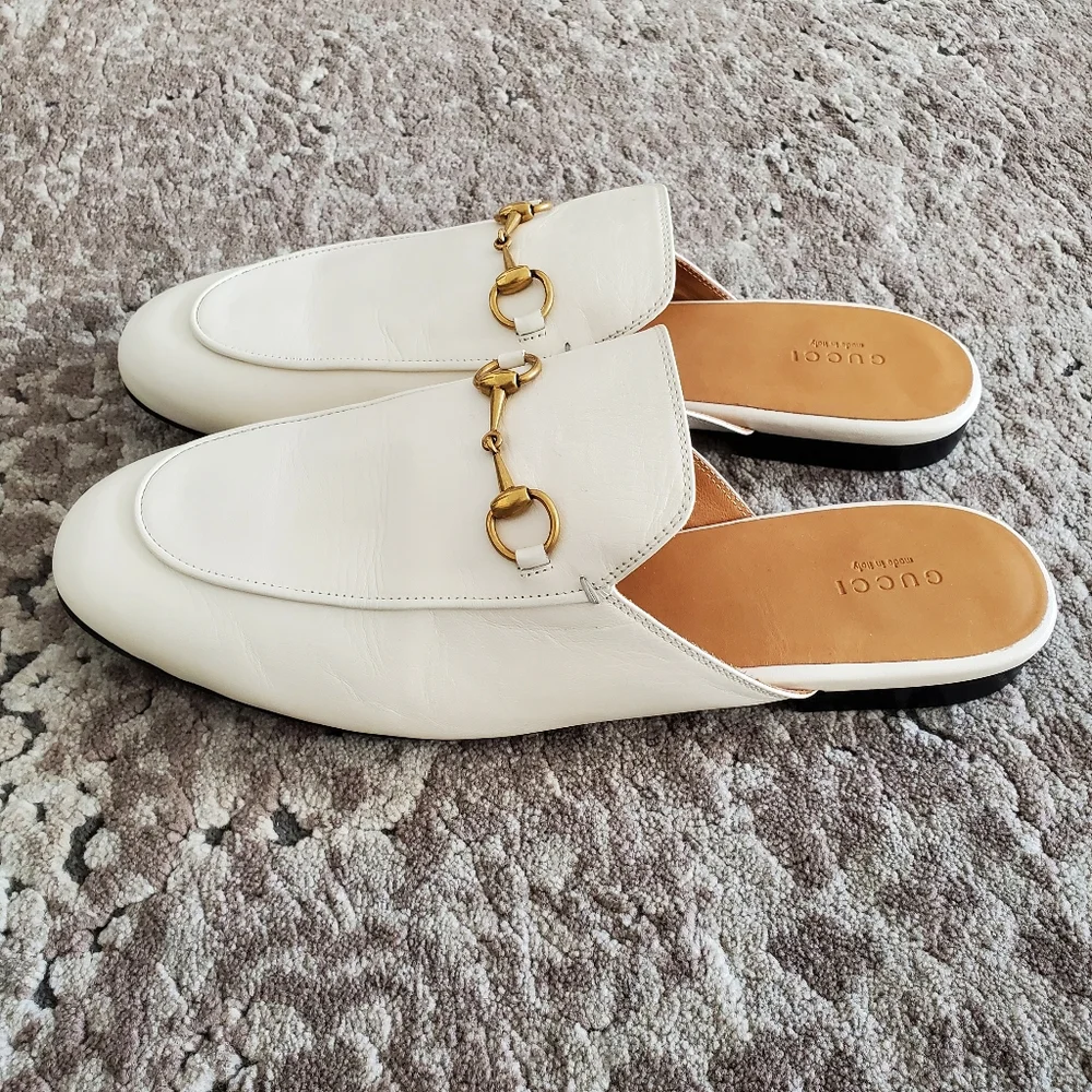 Gucci Princetown Leather Loafer Mule Slide Size 42 - Picture 5 of 9